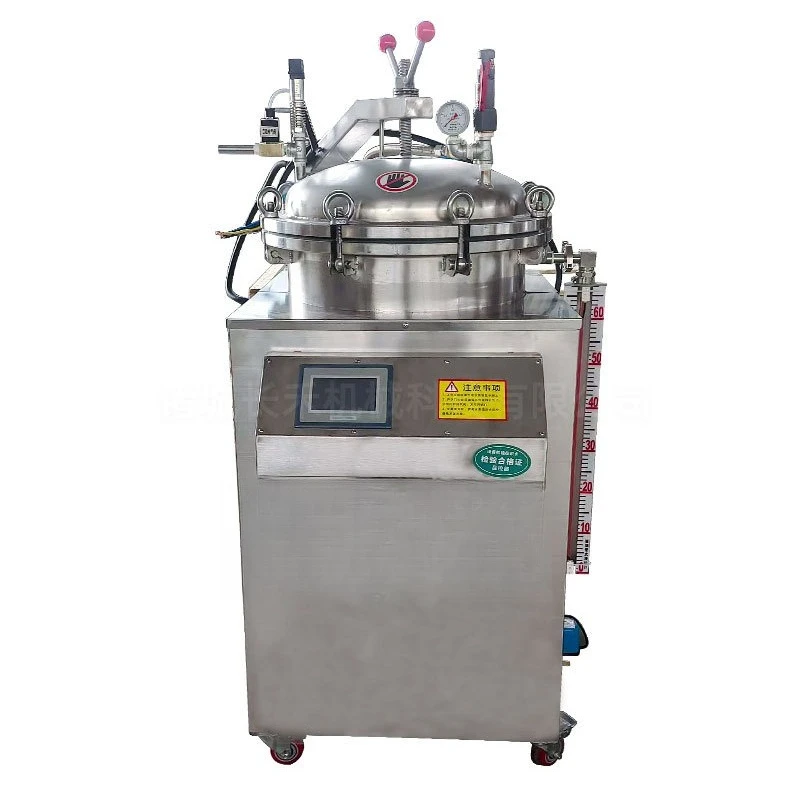 High temperature and high pressure sterilization pot, automatic morels vertical back pressure sterilizer