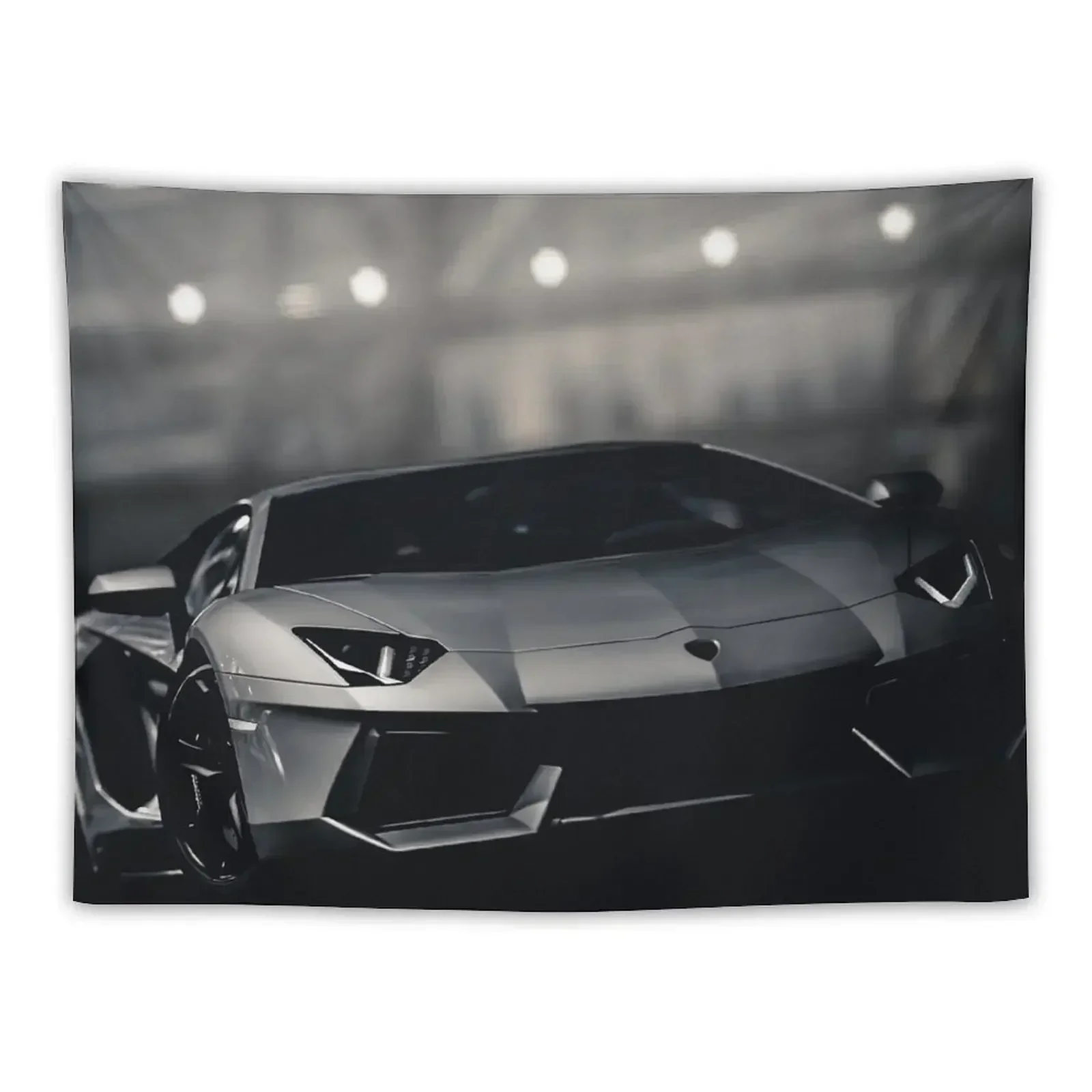 Lambo psycho Tapestry Wall Hanging Wall Bed Room Decoration Decoration Aesthetic Bedroom Decoration Tapestry