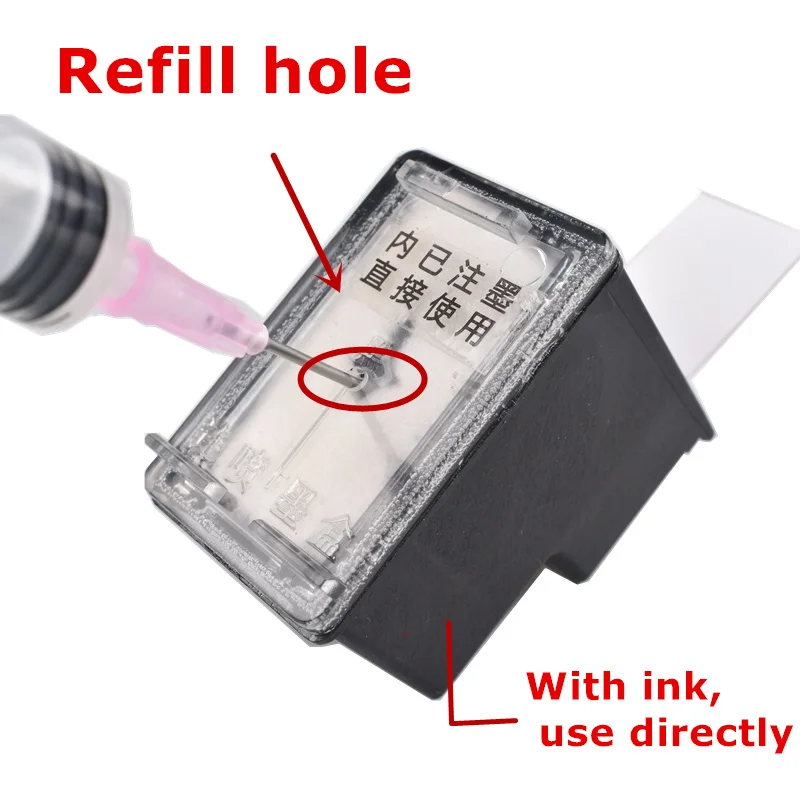 653 653XL Compatible Ink Cartridge Replacement For HP653 653 XL Deskjet  4175 4178 6078 6478 1216 2336 2775 2776 2777 Printe