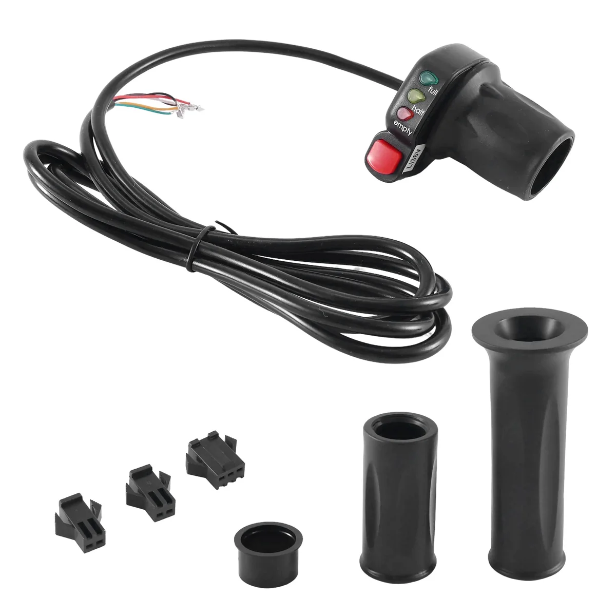 Electric Bike Throttle Accelerator for Electric Bicycle/E-Bike/Mountain Bike Throttle Speed Control Handle,36V