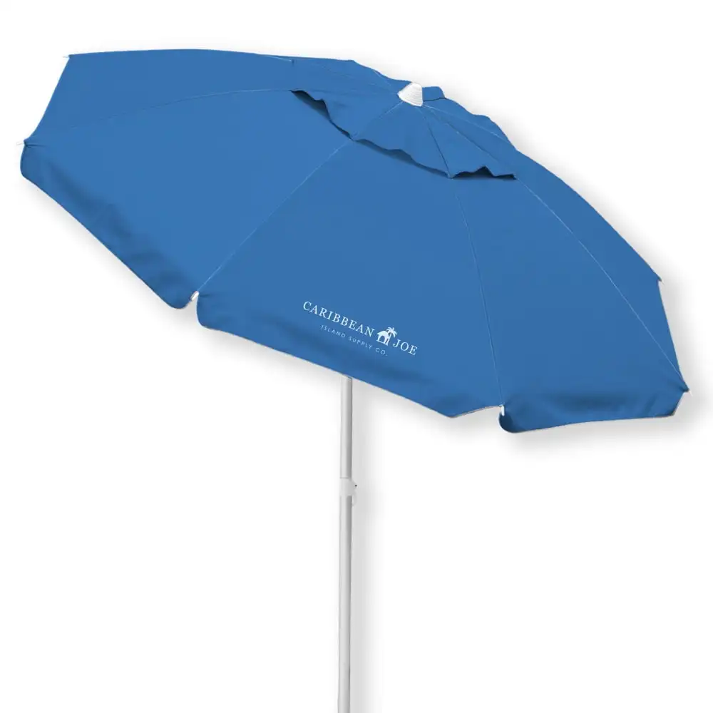 

Caribbean Joe 7Ft Blue Octagon Beach Umbrella