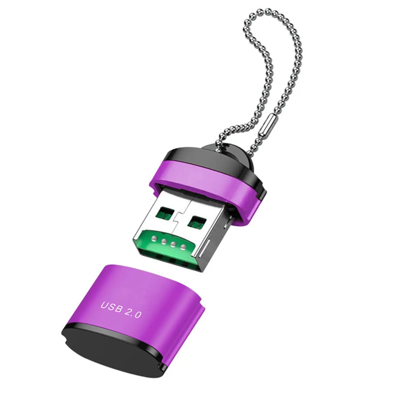 미니 USB 마이크로 SD Tf 카드 리더, USB 2.0, 휴대폰 메모리 카드 리더, 노트북 액세서리용 고속 USB 어댑터, X0q4