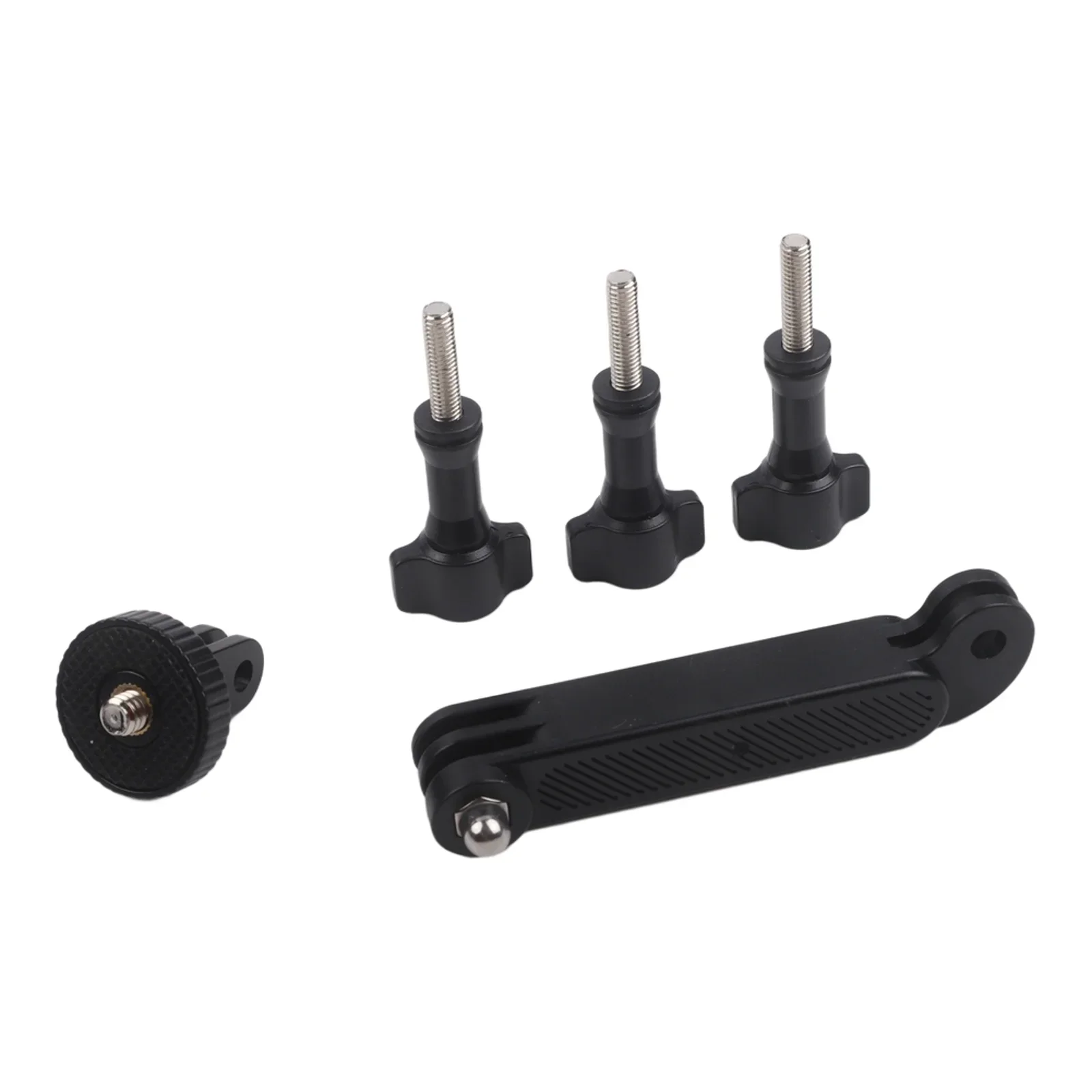 1Set Adjustable Sports Camera Holder Strap With J-shaped/rotating Base 1/4