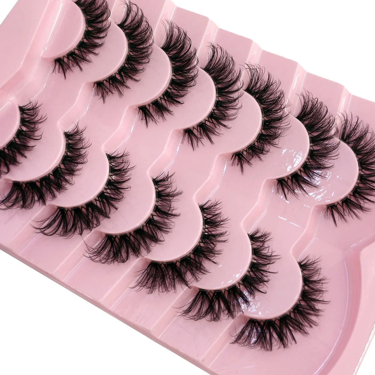 New7 Pairs Natural Lashes Full - Eyelash Extension Human Hair review and price