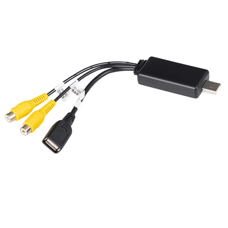 JY-For Android System USB Interface إلى RCA Video Out محول راديو السيارة مشغل الوسائط المتعددة إخراج فيديو AV