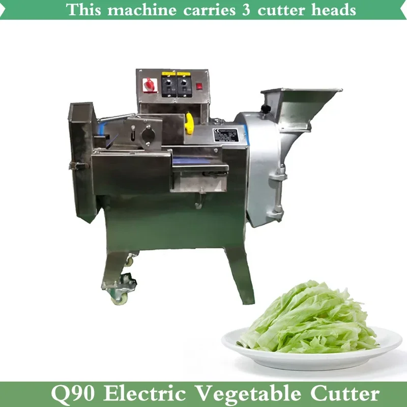 

Commercial Kitchen Electric Vegetable Slicer/Multifunctional Parsley, Scallions, Chives, Peppers, Radish Shredder