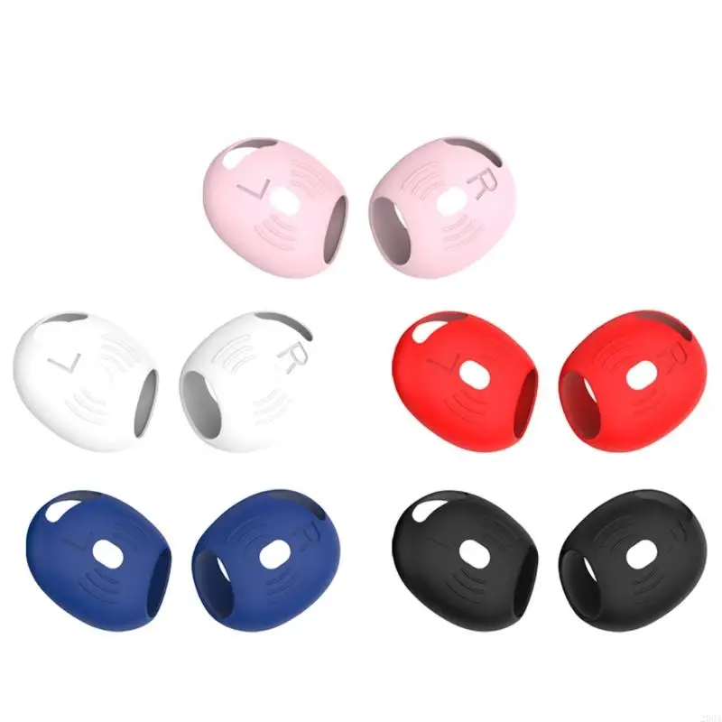 203A Silicone Ear Tip Protetor Caso capa pele Caps no fone ouvido para vagens ar 4