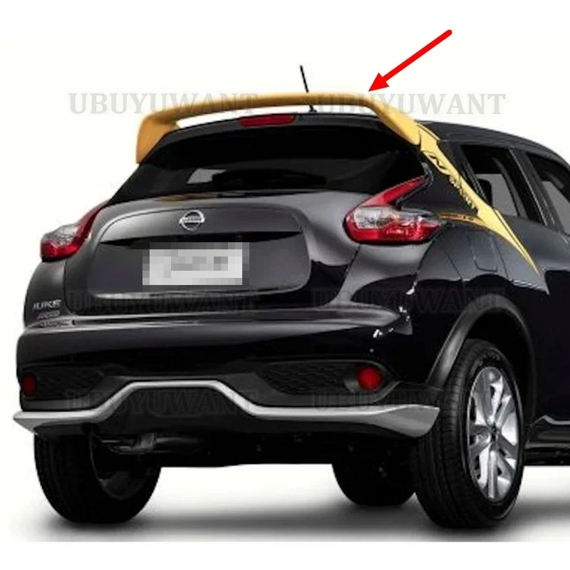 For Nissan Juke 2010 2011 2012 2013 2014 2015 Auto Part ABS Plastic Unpainted Primer Rear Trunk Boot Wing Lip Spoiler