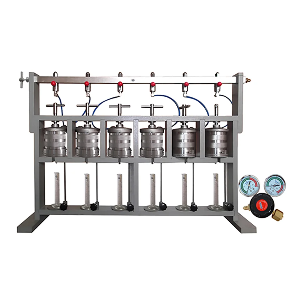 SD3 Lplt Filtration Drilling Fluid Filter Press Analysis Device Slurry Testing With 3 Cups