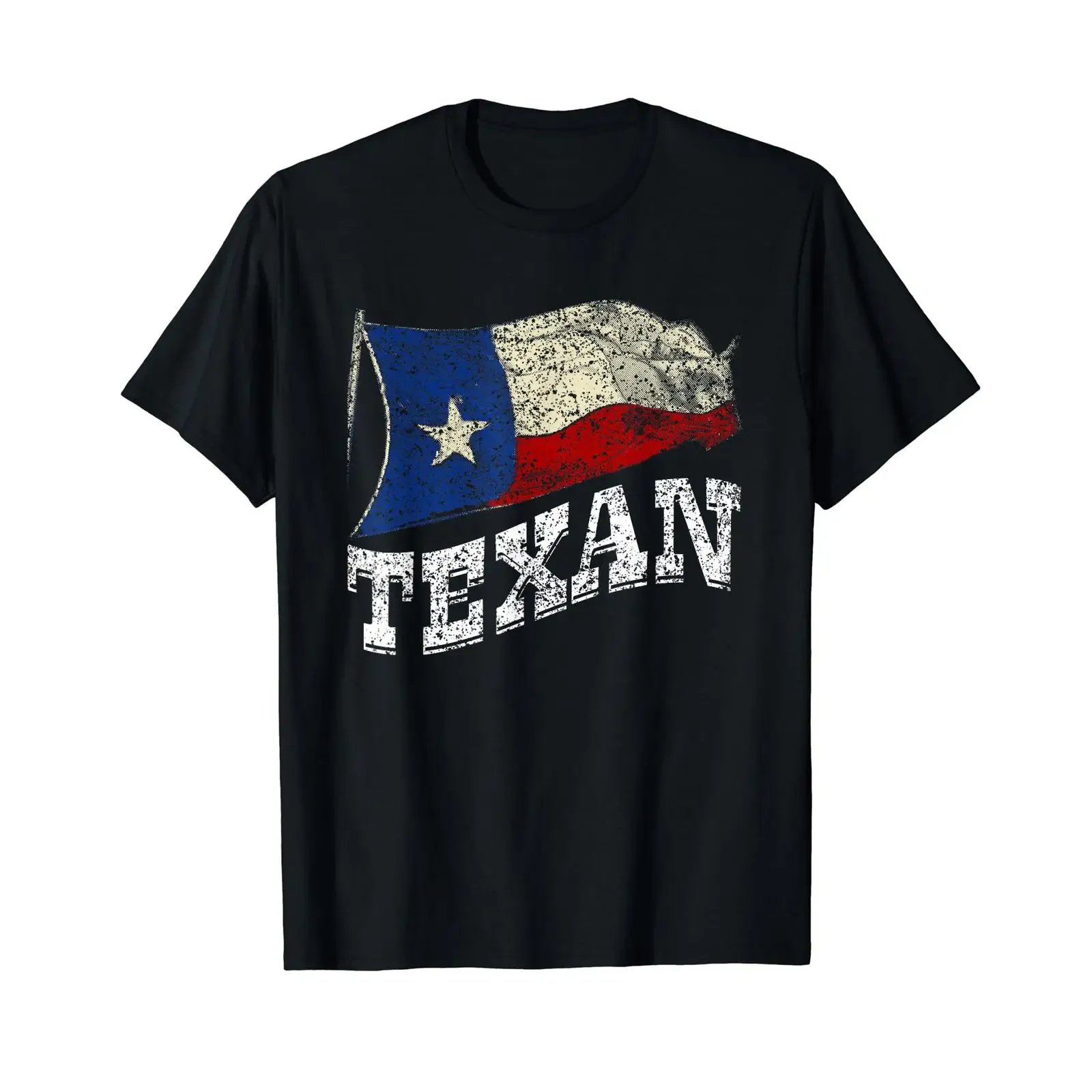 Texan Texas Pride Patriotisch T Shirt vintage Washed Stretched Breathable Versatile Comfortable homme graphic designer clothes