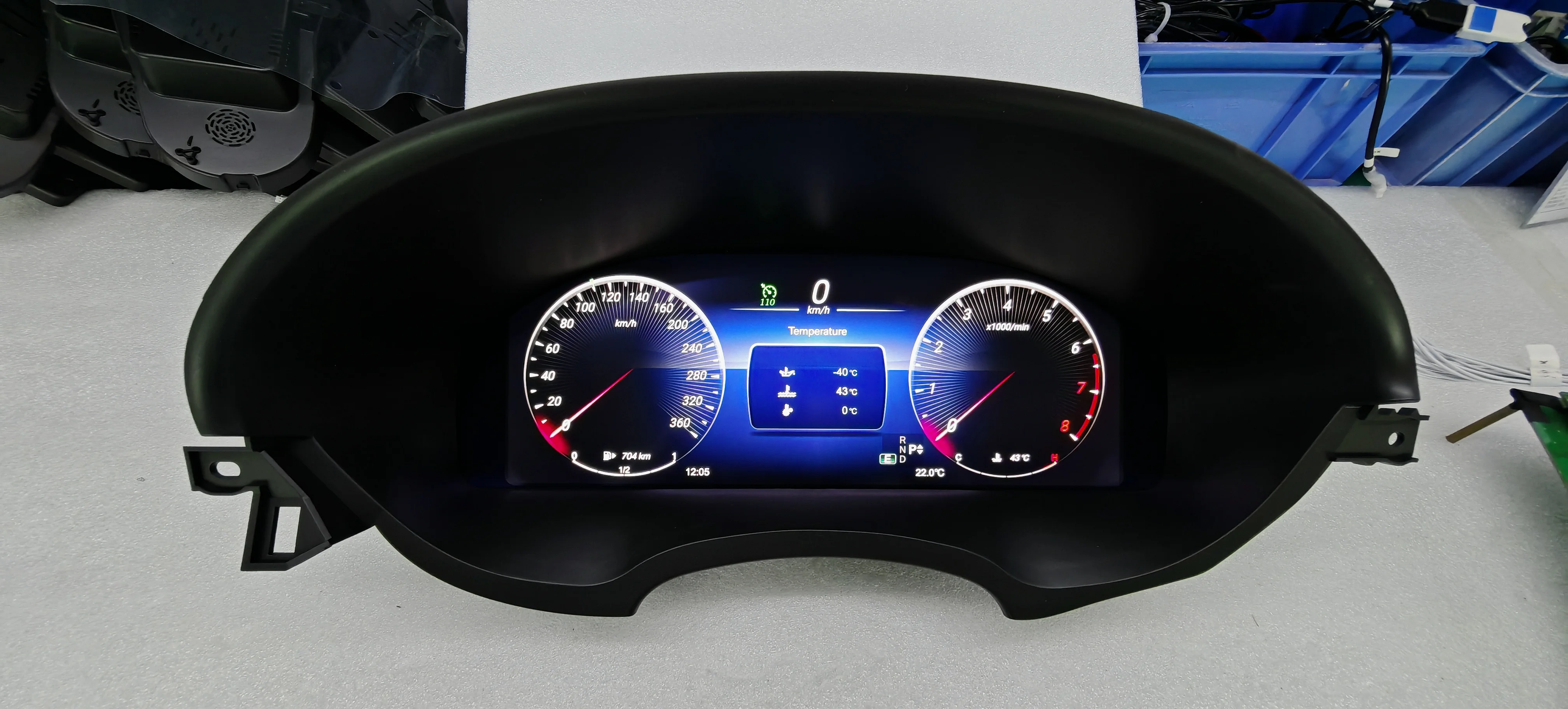لوحة قيادة LCD مقاس 12.3 بوصة لسيارة Mercedes Benz CLS 2012 2013 2014 2015-2017 عداد السرعة الرقمي للسيارة