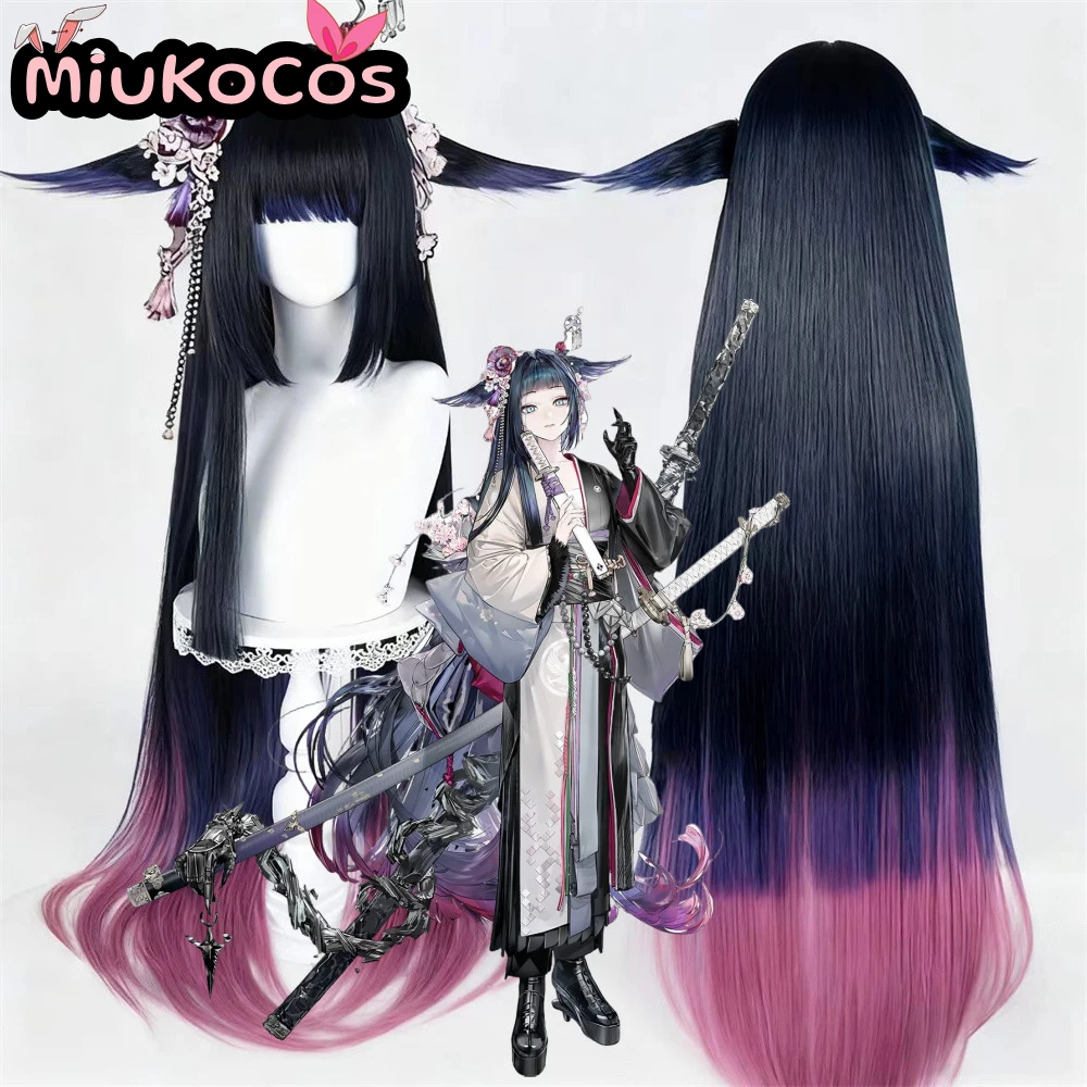 

В НАЛИЧИИ Парик для косплея Mio MiukoCosplay Game Arknights Косплей парик