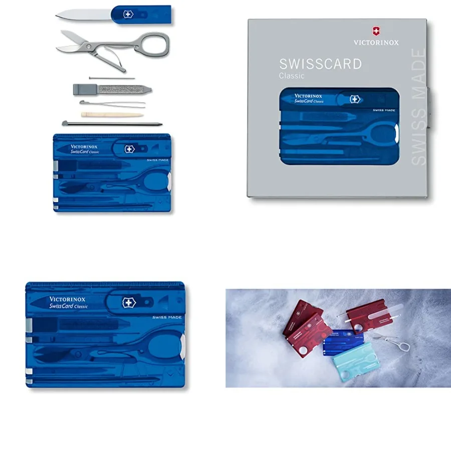 

Swiss Army Swiss Card, Translucent Sapphire