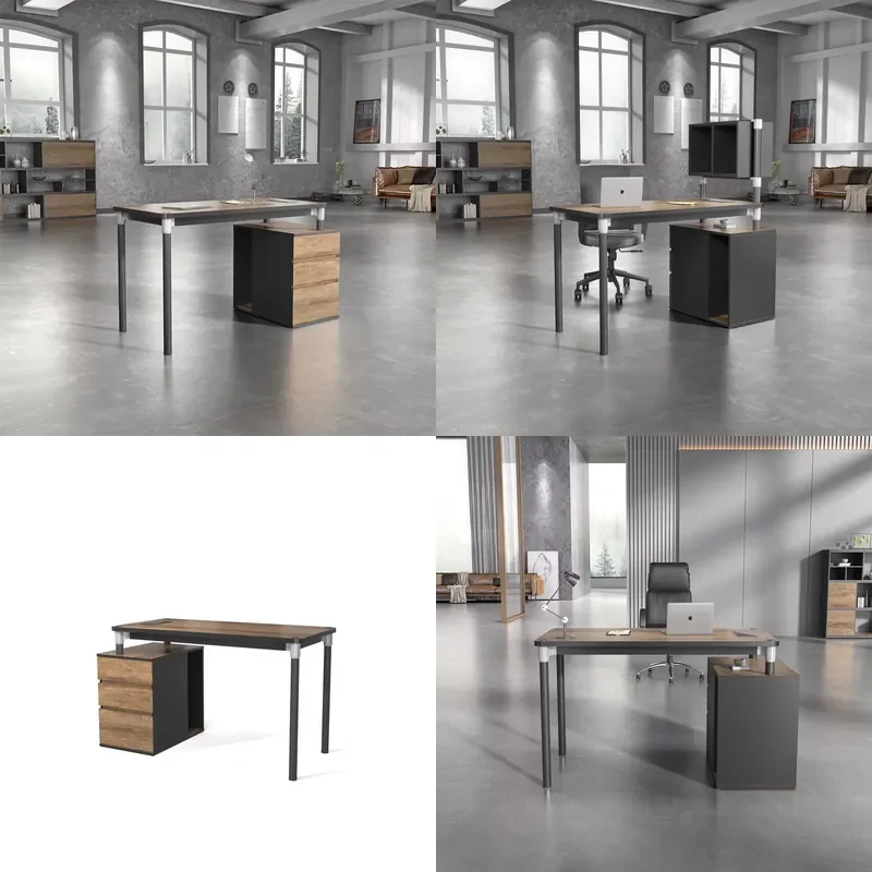 Home Office Furniture Computer Table Mail Packing Modern Wooden Computer Desk Executive Table