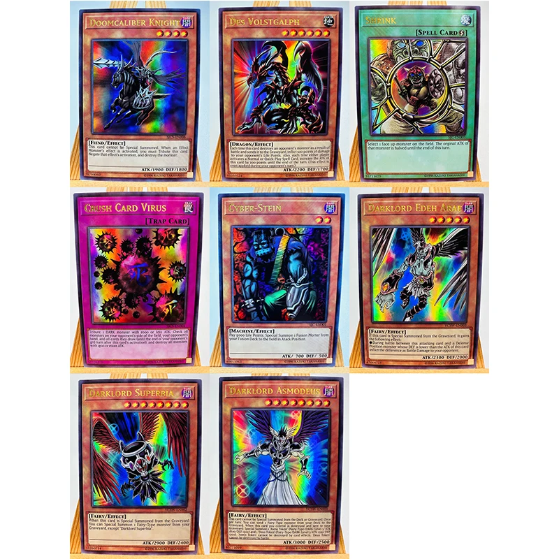 20pcs/set Yu Gi Oh PT1-3 SJCS YCW Gold Sarcophagus UR Reissue Toys Hobbies Hobby Collectibles Game Collection Anime Cards