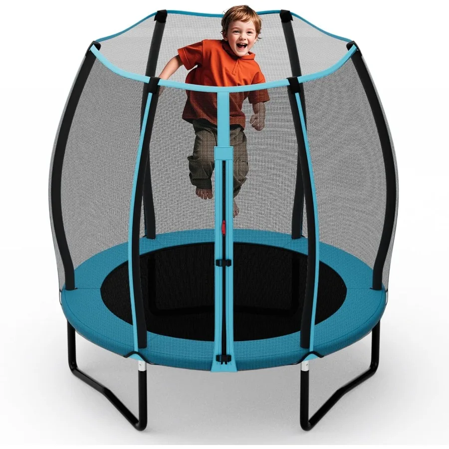 

55’’ ASTM Approved Trampoline with All Round Enclosure Net Safety Pad Large Access Indoor Outdoor Mini Rebounder for Backyard