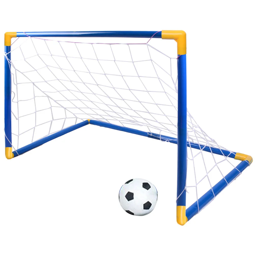 Children's Football Goal Net Frame Foldable Indoor and Outdoor Sports Toys Soccer Mini Portable Plastic Gate