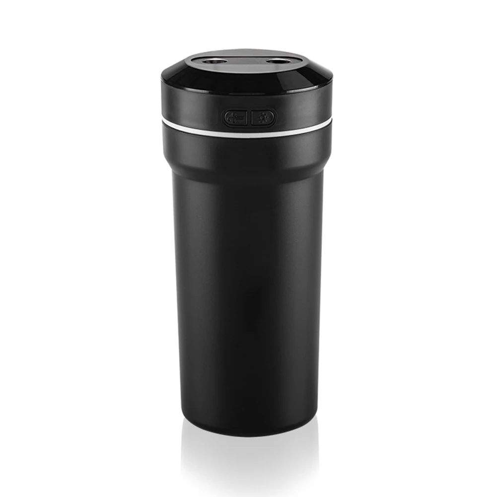 

Двойной функциональный автомобильный увлажнитель с питанием от USB, модель 300 мл, с инновационными вариантами освещения и музыкальной взаимодействия.