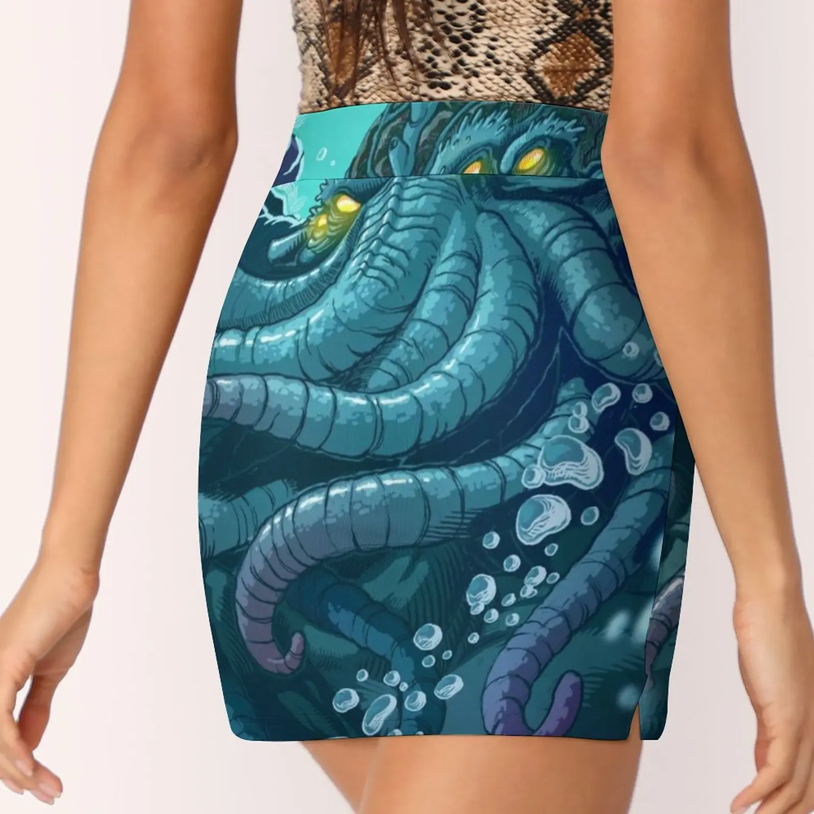 De Dromer Ontwaakt Rokken Vrouw Mode 2022 Broek Rok Mini Rokken Kantoor Korte Rok Cthulhu Lovecraft Literatuur Fan Art