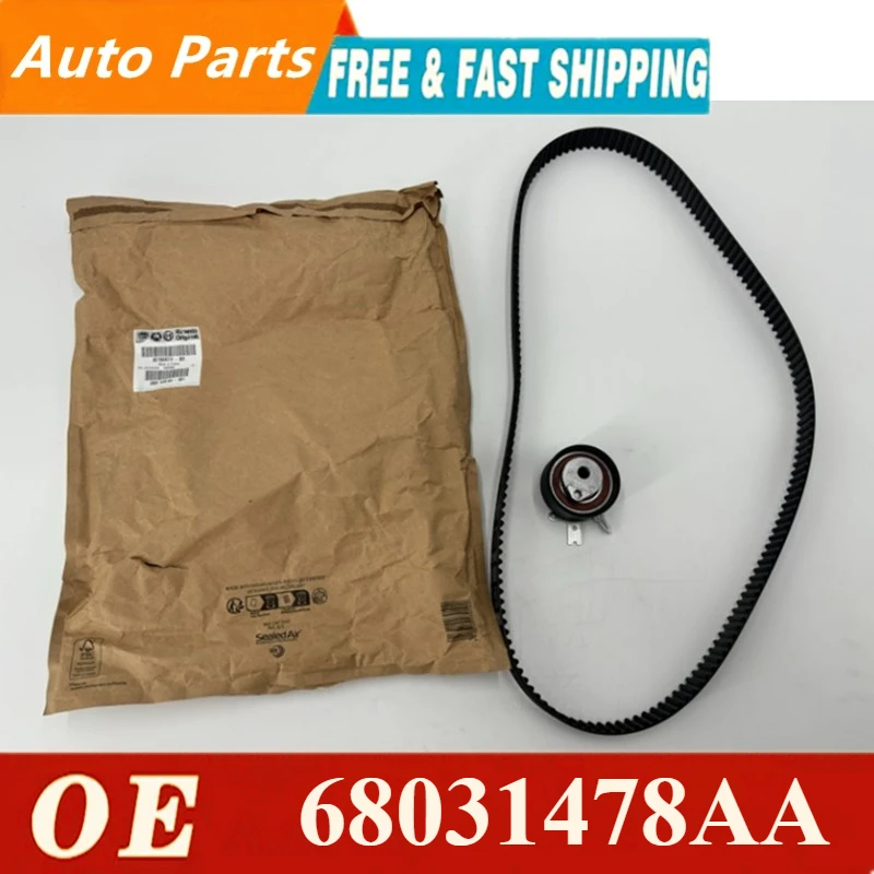 Original genuine mop timing repair kit (belt + pulley) 68031478AA for Jeep Wrangler JK