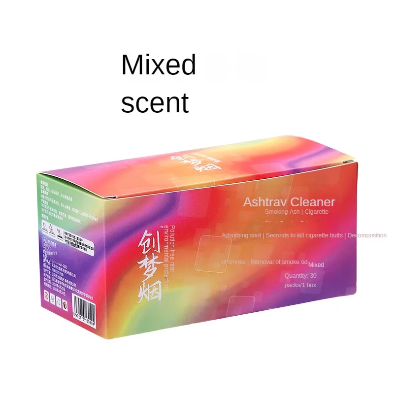 Ash Cleaner Wholesale Independent Packaging Bedroom Living Room Office Smoke-out Deodorant Smoke-Extinguishing Crystal Sand