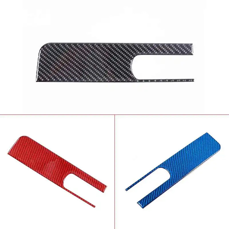 Soft Carbon Fiber For Toyota FJ Cruiser 2007-2021 Car Handbrake Panel Sticker Decorate Covers Car Interior Accessories