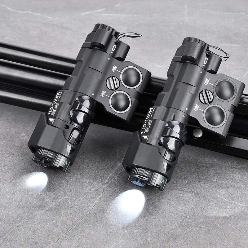 

WADSN Tactical MAWL C1+ Red Green Blue IR Laser Flashlight White And Infrared LED Hunting Lamp Airsoft Gear Fit 20MM System