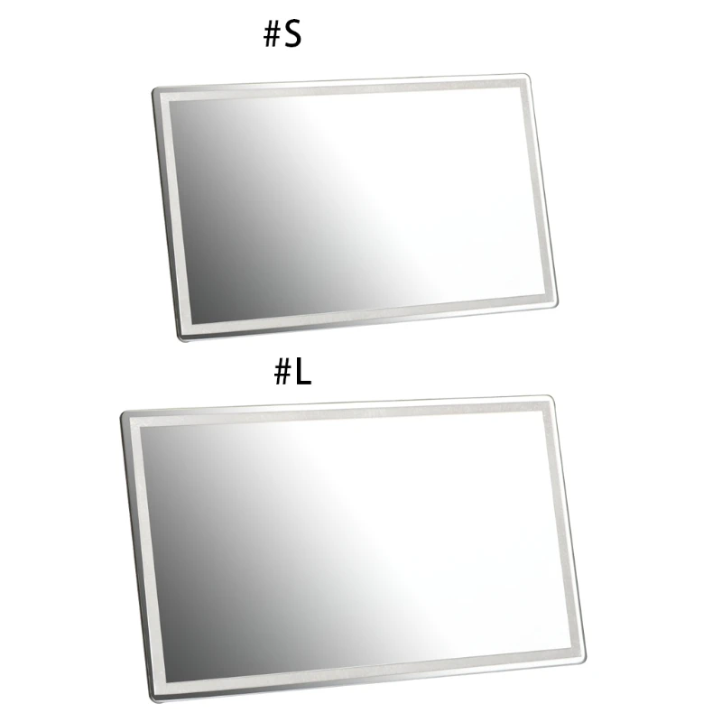 Cosmetic Makeup Mirror for Car Truck SUV Multi-scene Use Car-styling High-definition Stick-on Cosmetic Mirror Ins