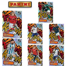 Panini 2023-24 Donruss Kaboom Gold Lionel Messi Kylian Mbappe Beckham DIY hausgemachte Fußballstar Sammelkarte Geschenkkollektion - AliExpress 