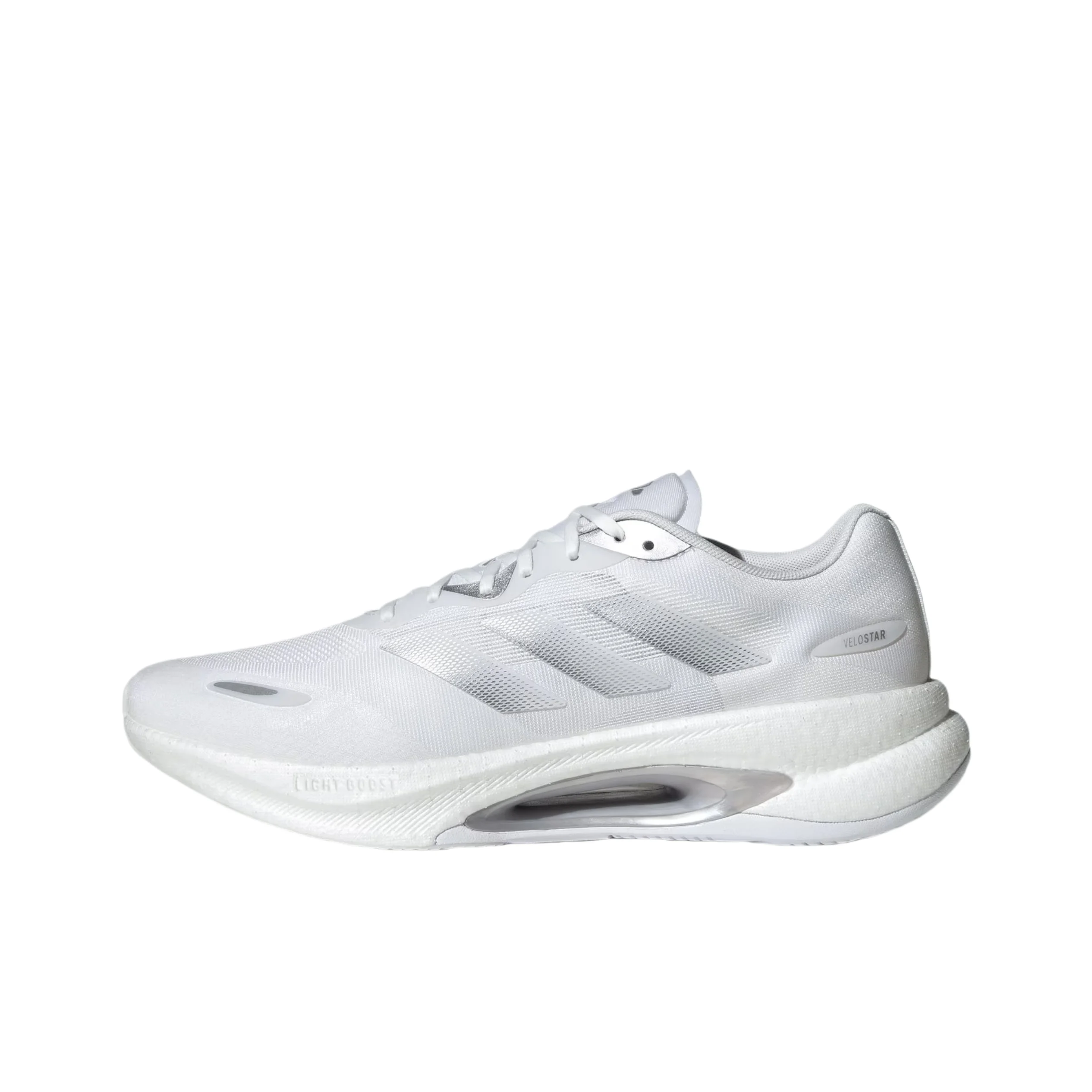 Adidas VELOSTAR PU, Textile Low top Casual Running Shoes Unisex White KJ3886