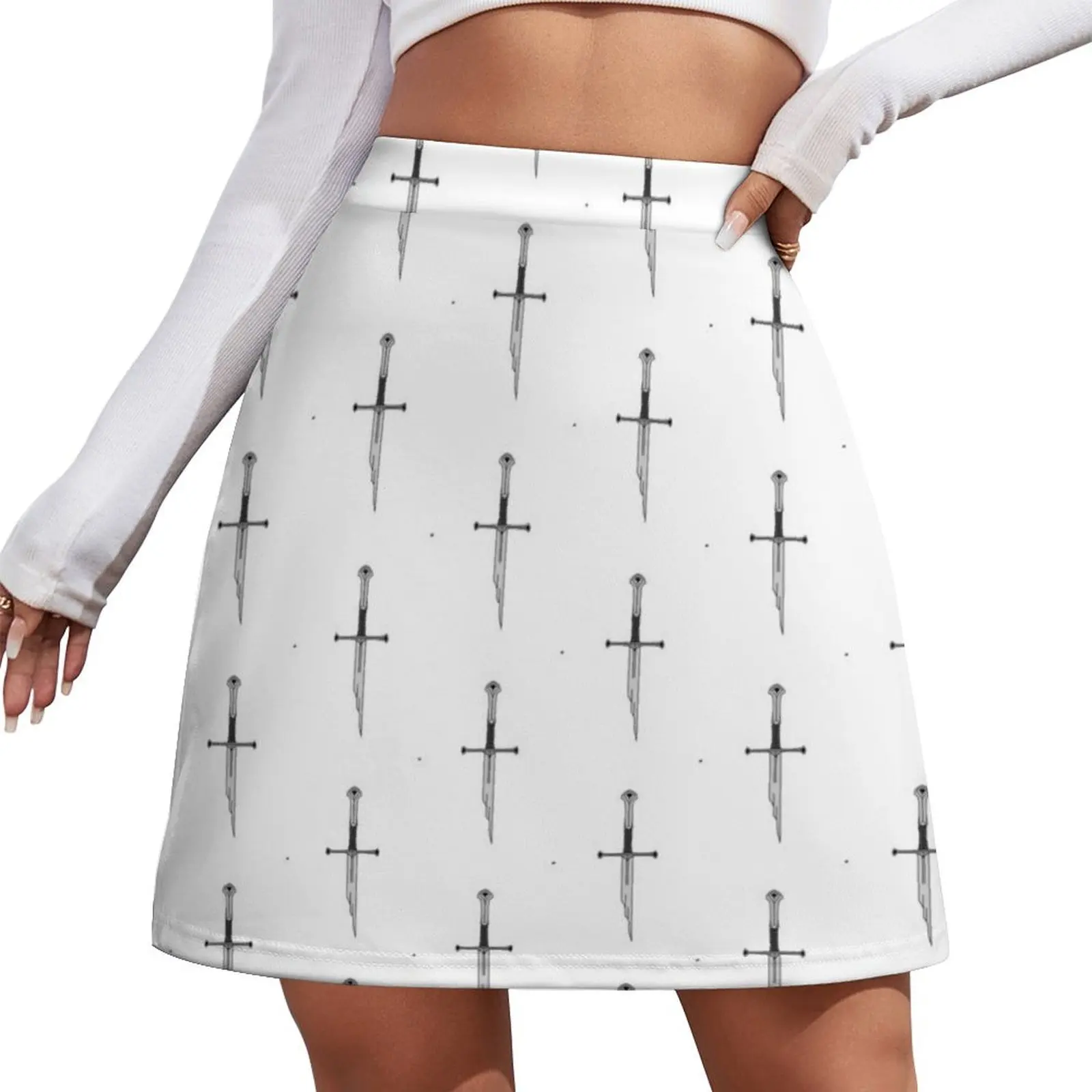 

minimalist drawing of Narsil Mini Skirt women's summer dress 2026 mini skirt sexy short mini skirts micro skirt extreme