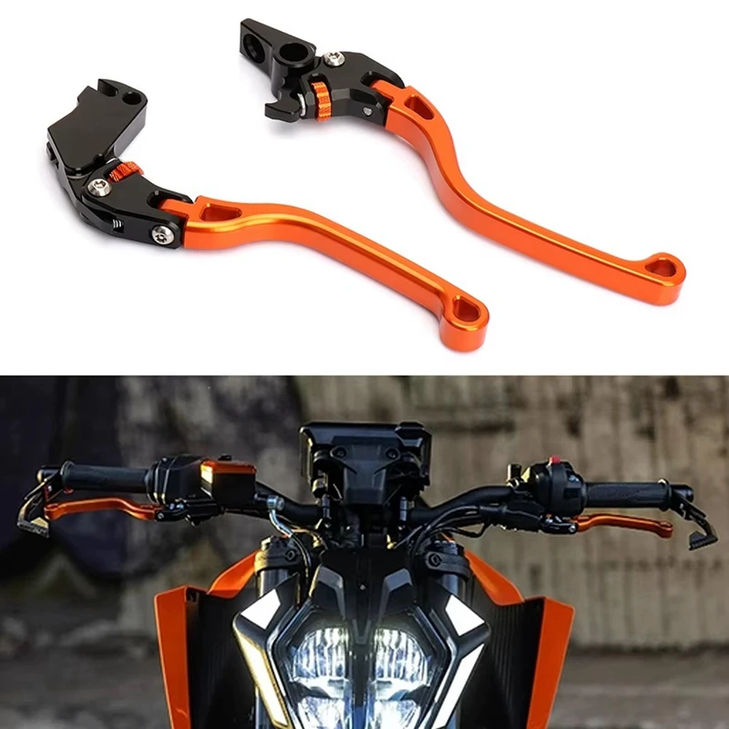 Motorcycle Accessories Adjustable Brake Clutch Levers For 390 Duke 390Duke 390 DUKE 390DUKE 2024