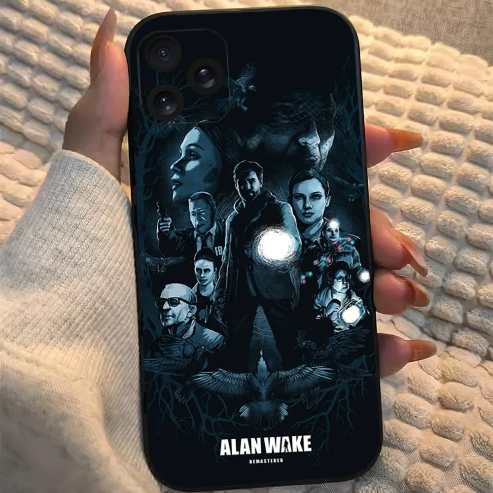 Game A-Alan Wake 2 Phone Case For iPhone 8 11 12 13 14 15 Mini X XR XS PRO MAX Plus Shell