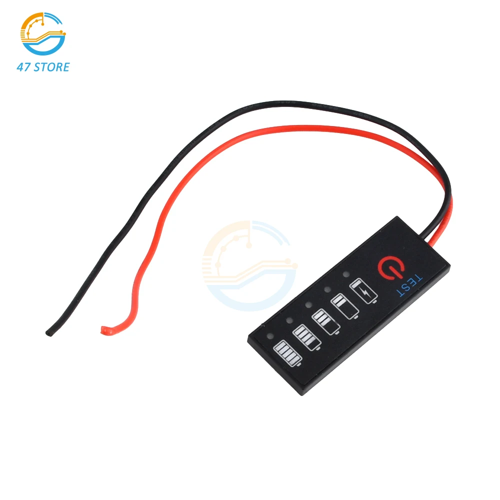 1-7S Lithium Battery Li-po Li-ion Capacity Test Power Level Indicator Board Power Display Charge LED Tester for Electric Tool