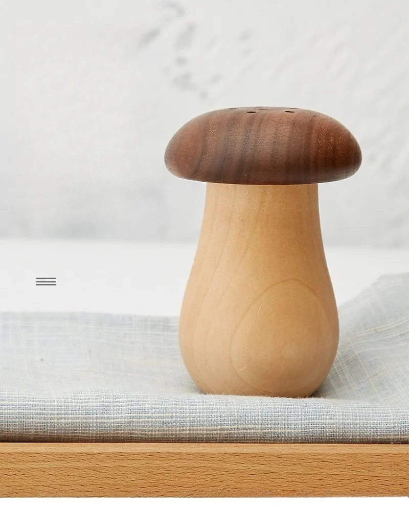 Cute Retro Mushroom Toothpick Box Chinese Light Luxury Style Exquisite Dining Table Decor Household Toothpick Storage Case 1PCS