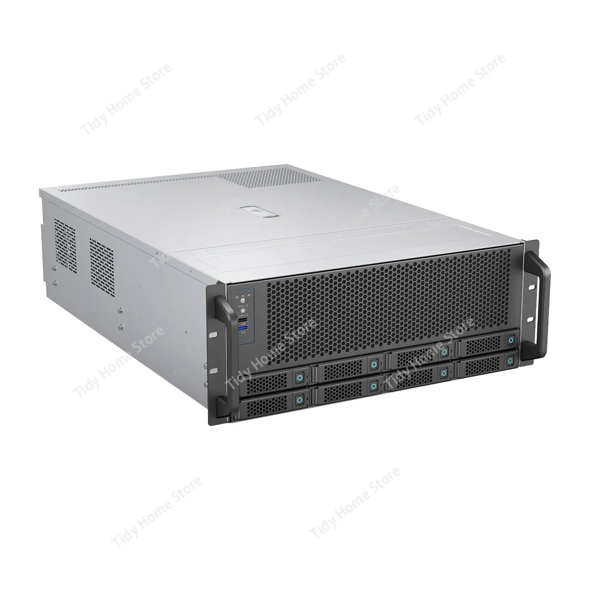 

4U Server Chassis 4U-For YC6508 Hot-swappable Storage Industrial Control Chassis, Vehicle-mounted Power Amplifier Chassis