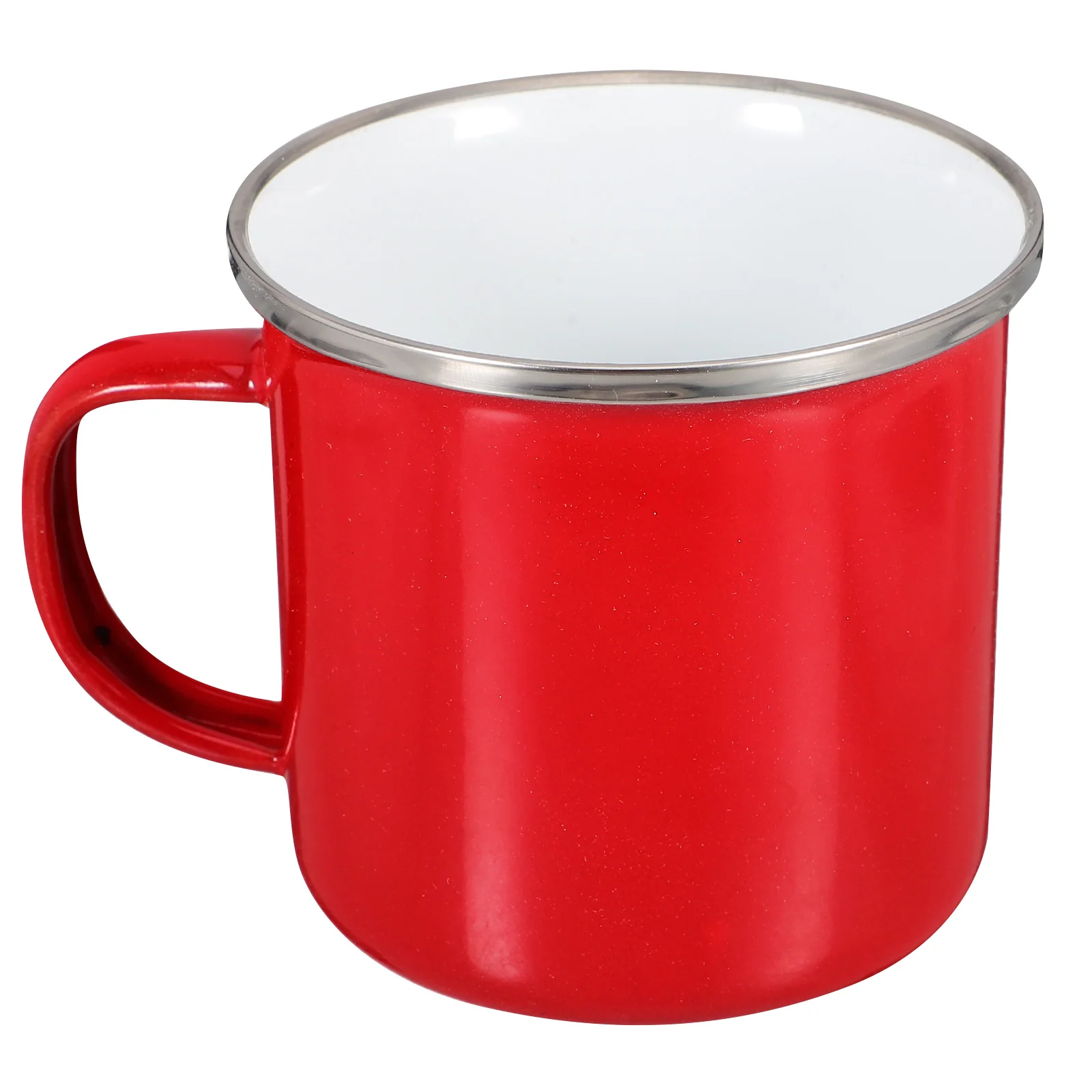 

Enamel Mug Coffee Pot Beverage Cup Christmas Tree Mugs Camping Enamelware Vintage Office