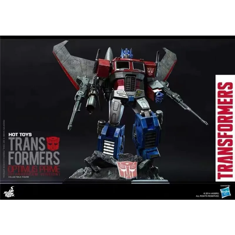 HotToys-TransDevices Optimus Prime Red Spider Bloversion Action Figure, Hobby Collecemballages Model Toy, TF001, 1/6