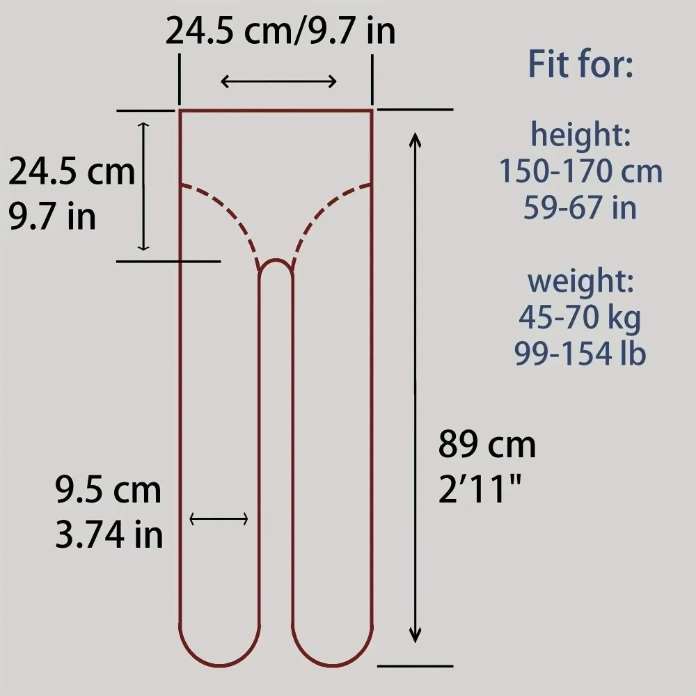 Elastic High Waist Warm Pressure Tights Breathable High-Density Knit Stockings Machine Washable Stretchy Leggings Spring