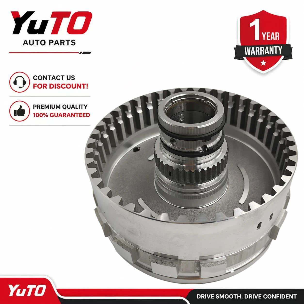 

New 62TE 6-Speed Automatic Transmission Compound Low Clutch Drum (3 Friction Plates) For Dodge Chrysler VW Routan 2006-2020