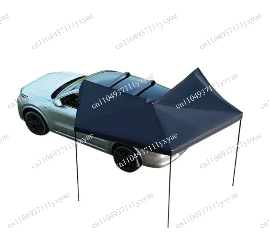 270‑Degree Car Sunshade Canopy Tent 2×3m 2×4m Waterproof Rain Shelter Side Awning Specially For SUV Outdoor Self‑Driving