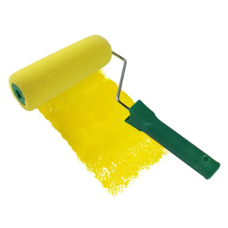 Painting Roller Brush With Handle Multifunctional Wall Paint Roller Portable Paint Roller For Wall Painting Home Accessories