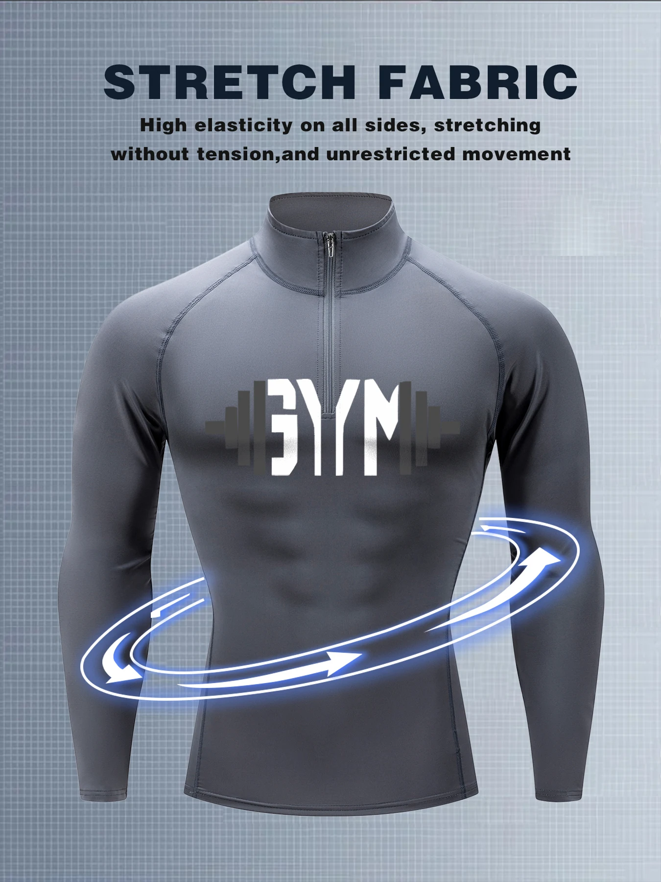 

Компрессионная футболка 2025 года, мужская летняя спортивная одежда, топ для бега, эластичные быстросохнущие спортивные топы, футболка для тренировок с принтом в тренажерном зале