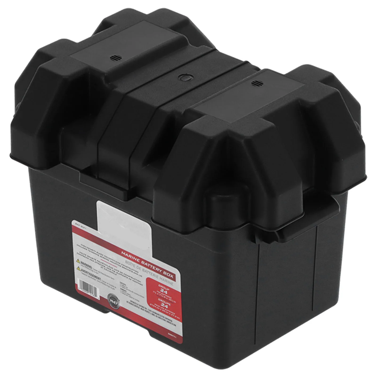 Multifunctional Battery Box Storage Holder OEM Replacement Large Capacity with Strap Universal for Car Truck Boat RV Part