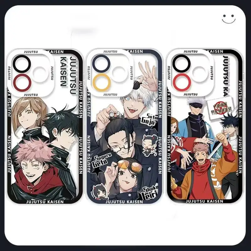 Anime Jujutsu Kaisen Case For VIVO Y02 Y03 Y75 Y36 Y22 Y22S Y76 V20 V30E V21E V23 V23E V25 V27 V27E V29E Pro Cover Okkotsu Yuta