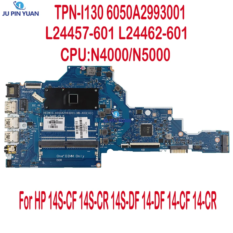 

TPN-I130 6050A2993001 Mainboard For HP 14S-CF 14S-CR 14S-DF 14-DF 14-CF 14-CR Laptop Motherboard L24457-601 L24462-601 Notebook