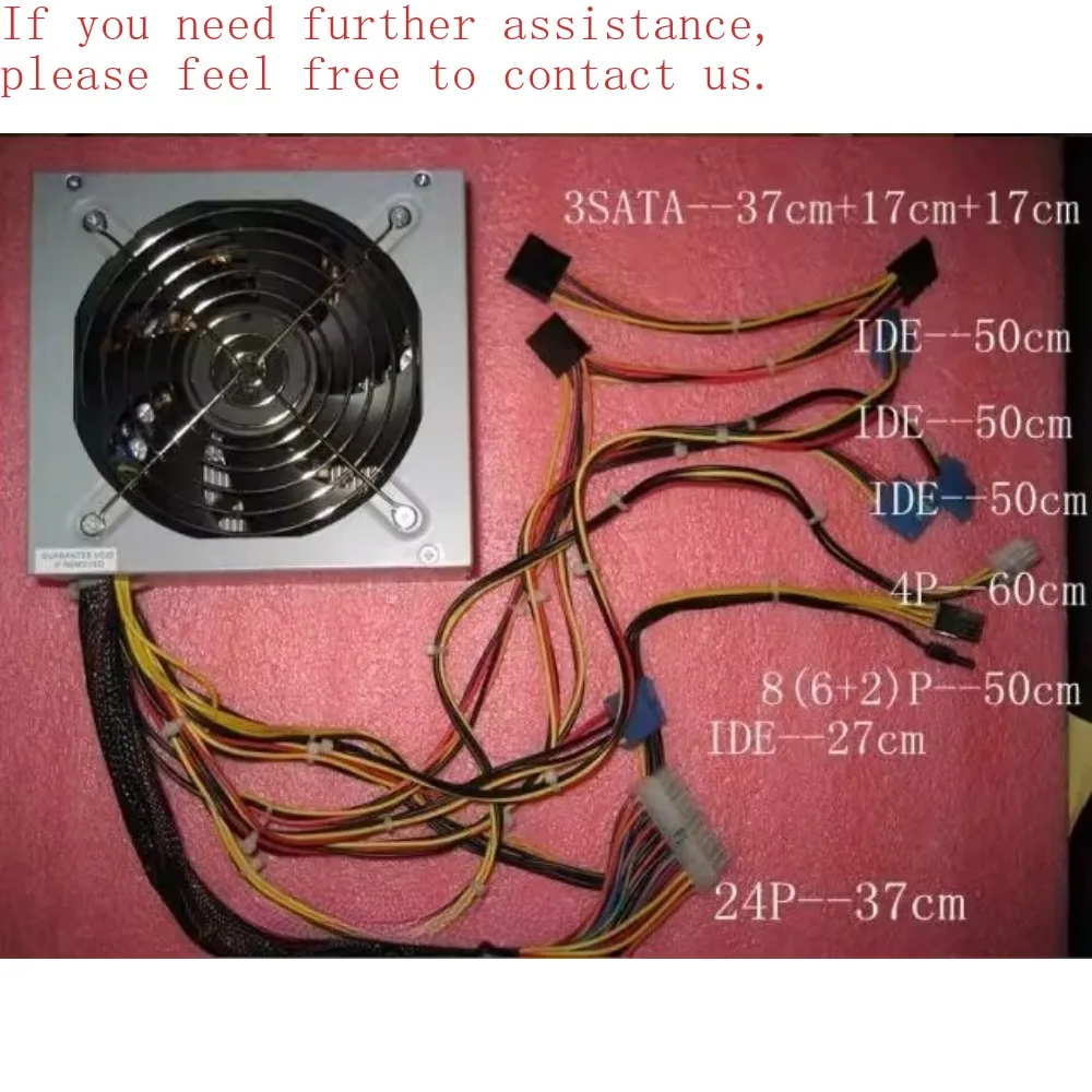 

Для Kangshu 400 Вт активный широкий 100-240 В настольный блок питания 400 Вт компьютерный блок питания, модель AP14PC01