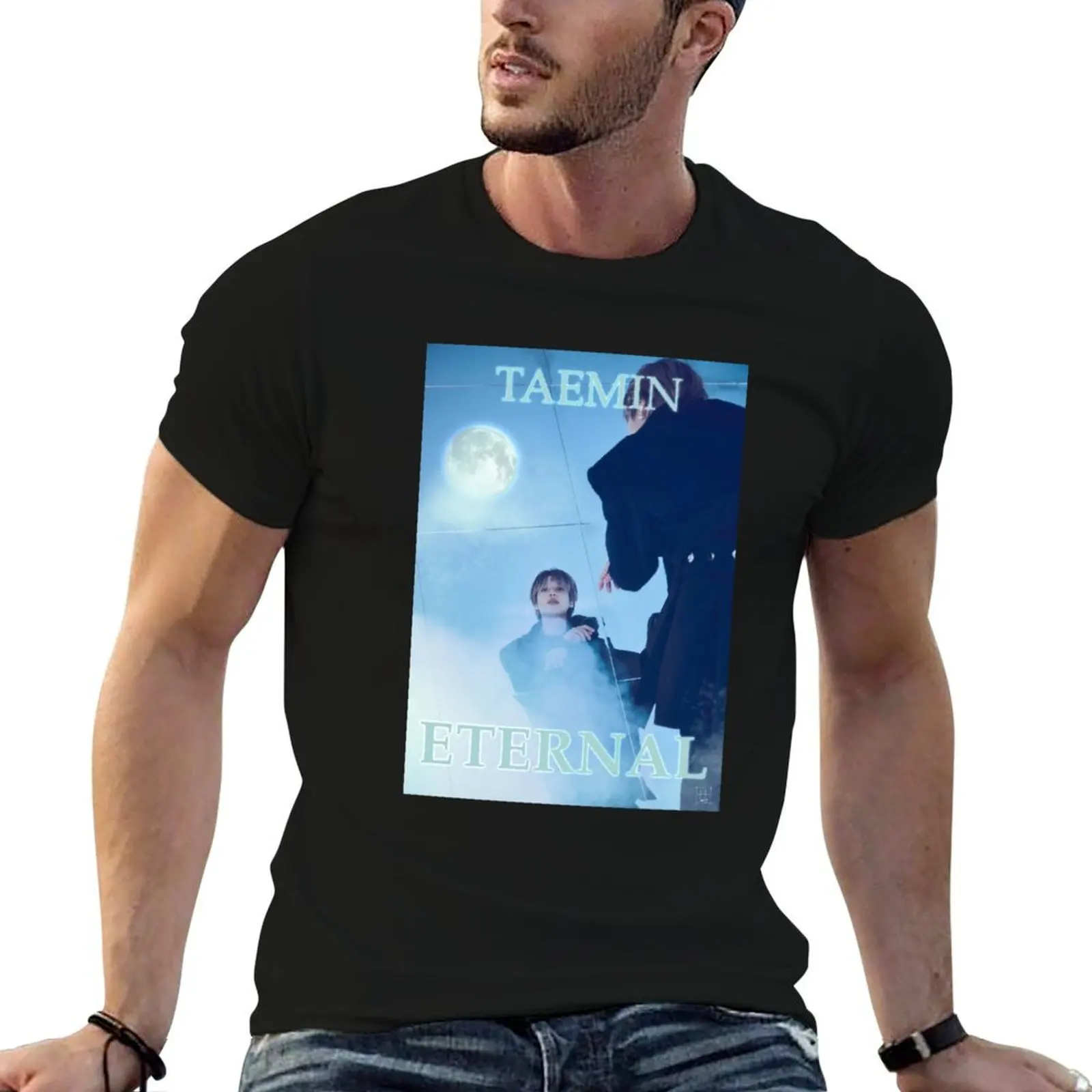 

man t shirts 100% Eternal t Taemin for shirt t cotton luxury men shirt man men T-Shirt
