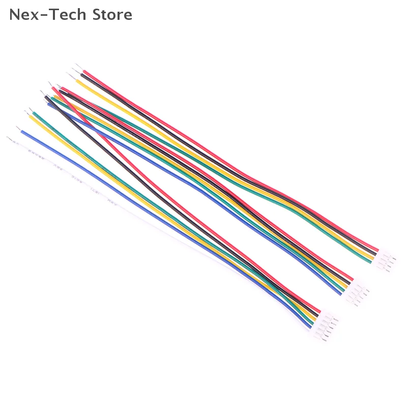10 قطعة JST GH سلسلة 1.25 موصل مع سلك GH1.25 4P/5P/6 دبوس 10 سنتيمتر 1571 28 AWG 1.25 مللي متر مع قفل الأسلاك الطرفية