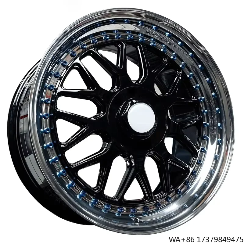 

Custom 2 Piece Forged Car Alloy Concave Alloy Wheels for Mercedes Tesla 18 19 20 22 24 26 Inch 5x120 5x130 5x114.3